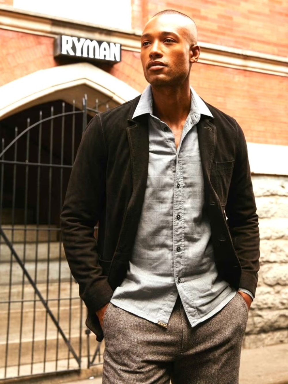 Billy Reid Dark Brown Suede Jacket